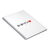 女性のための愛の方程式 ノートブック (右側)