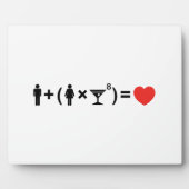 女性のための愛の方程式 フォトプラーク (正面)