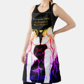 女性のための愛をテーマにしたBBQエプロン エプロン (インサイチュ)