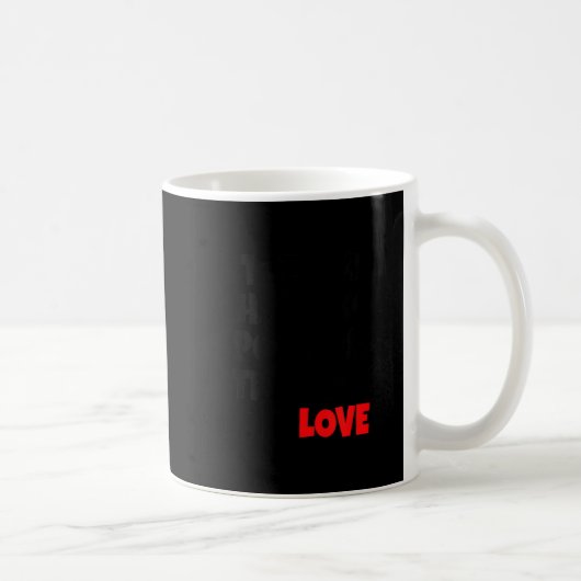 女性のための憎しみよりも強力なものは コーヒーマグカップ (右)