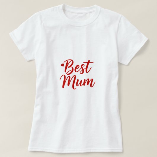 女性のための最高のママTシャツ Tシャツ (デザイン正面)
