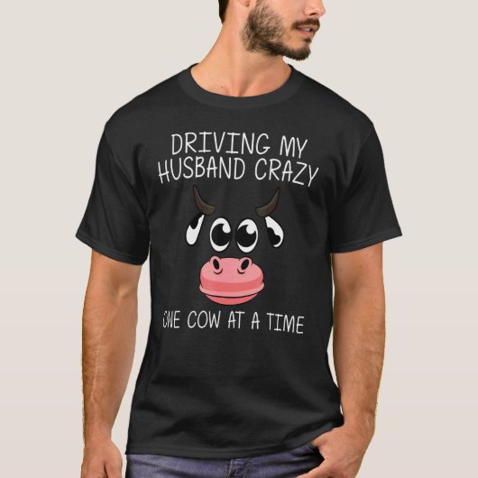 女性のための牛のデザイン 母 牛の飼育 動物 Tシャツ (正面)