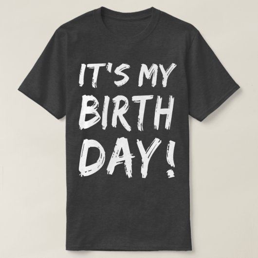 女性のための私の誕生日メンズボーイガール誕生日G Tシャツ (デザイン正面)