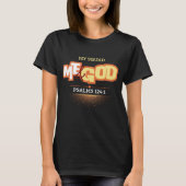 女性のための精神的な神の信仰のTシャツ Tシャツ (正面)