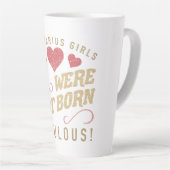 女性のための素晴らしい射手座 カフェラテマグ (右アングル)