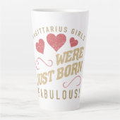 女性のための素晴らしい射手座 カフェラテマグ (正面)