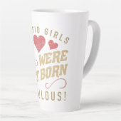 女性のための素晴らしい蠍座 カフェラテマグ (右アングル)