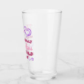 女性のための素晴らしい75誕生日 タンブラーグラス (左)