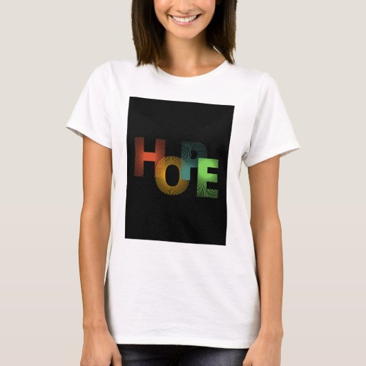 女性のための美しい最高品質のTシャツ Tシャツ (正面)