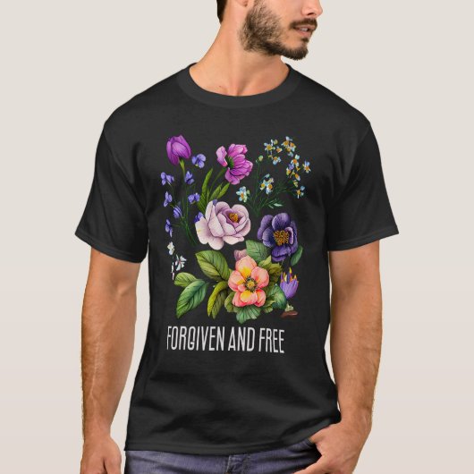 女性のための許され自由なフローラ花信仰 Tシャツ (正面)
