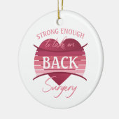 女性のための逆術回復 セラミックオーナメント (左)