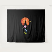 女性のための面白いハロウィーンシャツ男性カボチャ タペストリー (正面(横))