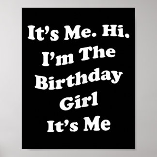 女性のための面白い誕生日の名言 ポスター