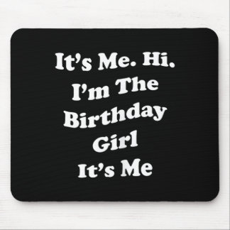 女性のための面白い誕生日の名言 マウスパッド