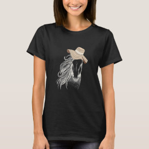 女性のための馬の帽子ケンタッキーパーティーダービー2022 Tシャツ