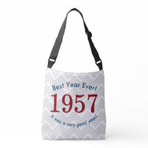 女性のための1957 ♥ 最高の年！60歳の誕生日トート