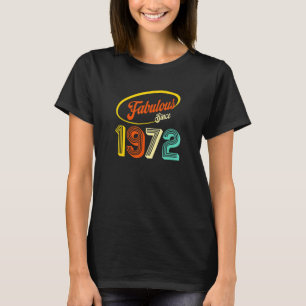 女性のための1972年50誕生日以来の素晴らしい Tシャツ