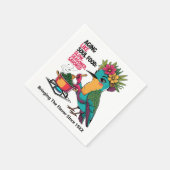 女性のための40以上のソウル食品パーティーナプキンのように老化 スタンダードカクテルナプキン (角)