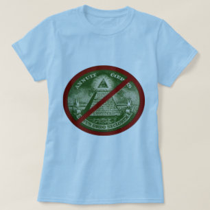 女性のためのANTI-ILLUMINATIのTシャツ Tシャツ