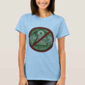 女性のためのANTI-ILLUMINATIのTシャツ Tシャツ (正面)