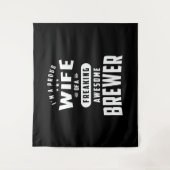 女性のためのBrewer役職タイトルTeeギフト タペストリー (正面)