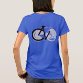 女性のためのCycleNuts練習ジャケット Tシャツ (裏面)