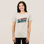 女性のためのFOCUS LESSONS LEARN Tシャツ (正面全面)