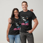 女性のためのOrcaグラフィック女の子の子供Whale Swea 1 Tシャツ (ユニセックス)