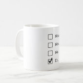 女性のためのPhDのギフト コーヒーマグカップ (正面左)