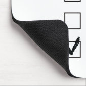 女性のためのPhDのギフト マウスパッド (コーナー)