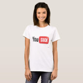 女性のためのTを吸います Tシャツ (正面フル)