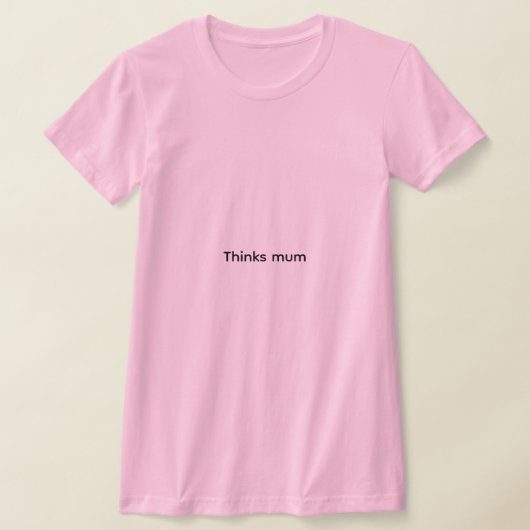 女性のためのTシャツ ママ大好き Tシャツ (レイダウン)