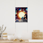 女性のめい想体陽性 ポスター (キッチン)