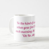 女性のような存在 コーヒーマグカップ (正面左)