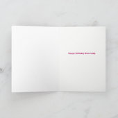 女性のように機能して下さい、しかしボスのように考えて下さい カード (内部)