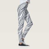 女性のアニマルプリントレギンス レギンス (右)