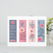 女性のインスパイアしおり引用文 (スタンド正面)