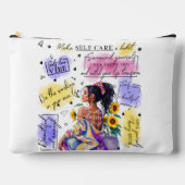 女性のエンパワーメインスパイアント前向き確認 アクセサリーポーチ (正面)