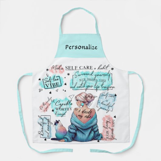 女性のエンパワーメインスパイアント前向き確認 エプロン (正面)