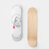 女性のエンパワーメント女性解放未来は女性 スケートボード (正面)