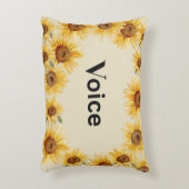 女性のエンパワーメント枕 アクセントクッション (正面(垂直))