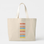 女性のエンパワーメント | 動きに抵抗する | レシスター ラージトートバッグ (裏面)