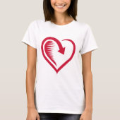 女性のエンパワーメント 可愛いTシャツ Tシャツ (正面)
