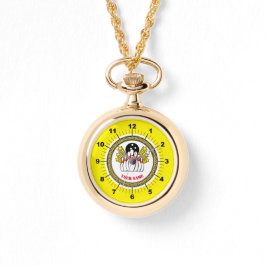 女性のカスタムボーリング(名前を追加)ラップアラウンドウォッチ 腕時計