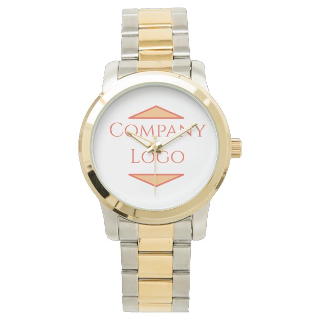 女性のカスタムLUXURY COMPANY WATCH with Logo 腕時計 (正面)