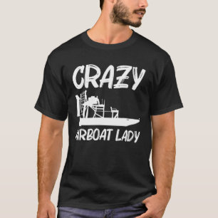 女性のカッコいい母のための飛行船ギフト飛行船の水車 Tシャツ
