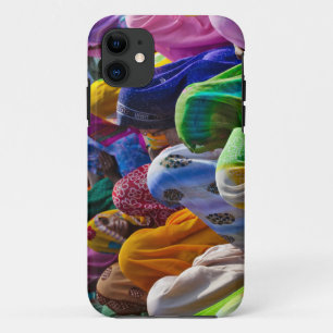 女性のカラフル·サリスが集まる iPhone 11 ケース