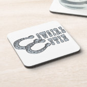 女性のカーボーイかわいこちゃん コースター (左側)