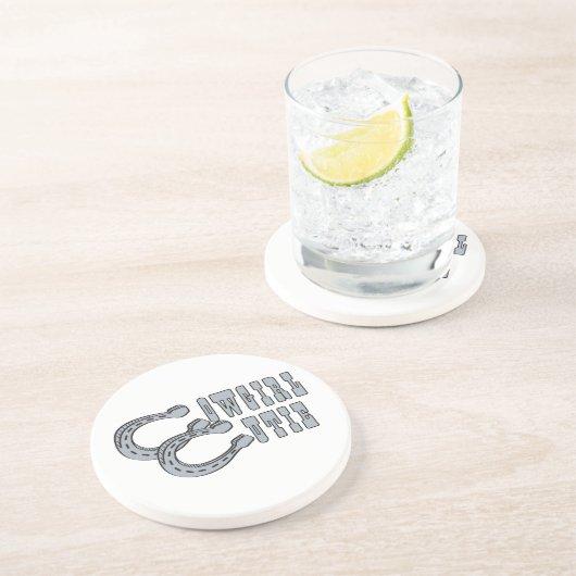 女性のカーボーイかわいこちゃん コースター (側面)