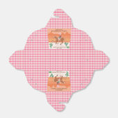 女性のカーボーイかわいらしと馬の誕生日パーティー フェイバーボックス (折り畳みなし)